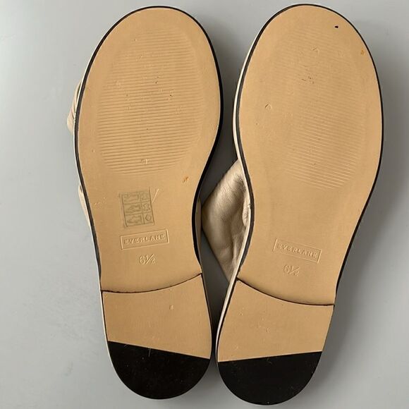 Everlane The Day Twist Sandal in Warm Khaki Size 6.5 - Picture 7 of 12